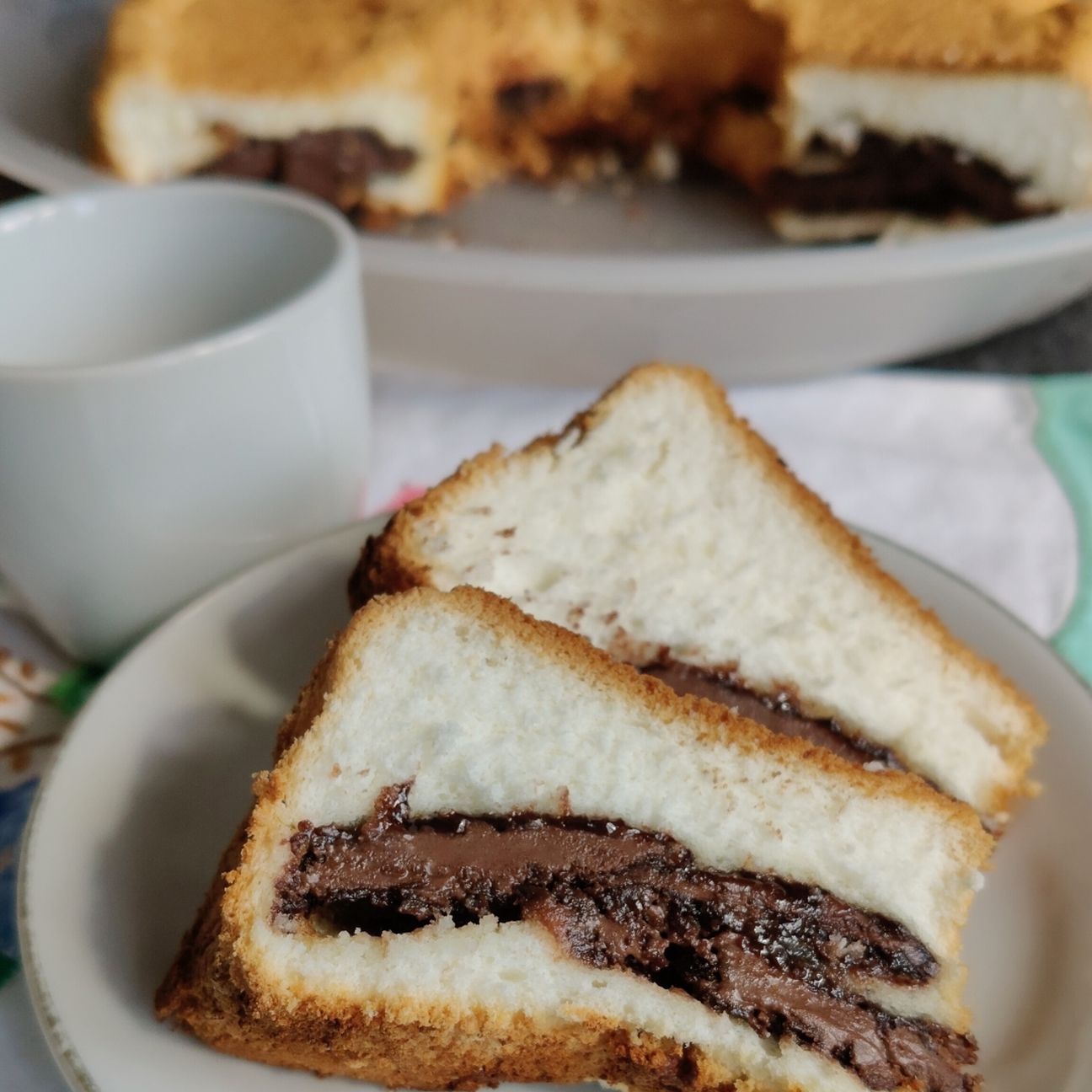 Ciambellone agli albumi con la Nutella Senza Glutine