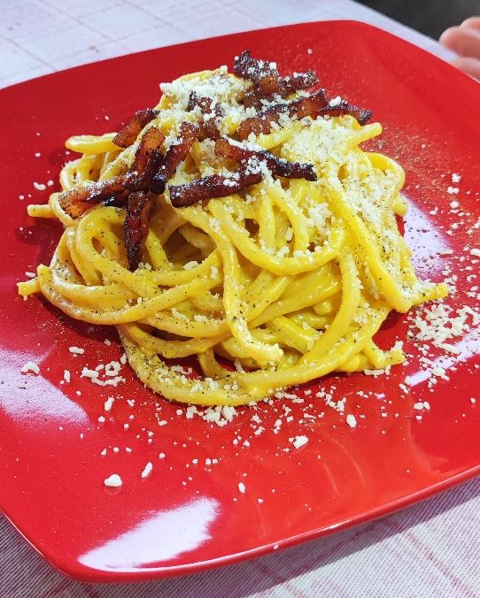 Tonnarelli alla carbonara