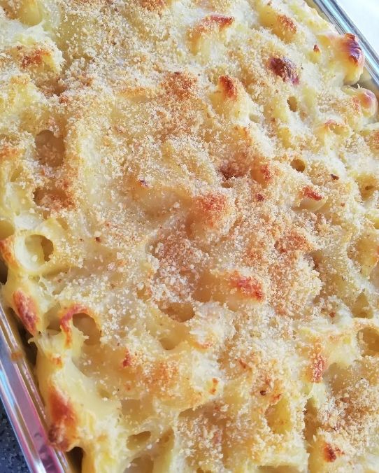Pasta patate e provola gratinata 🤤