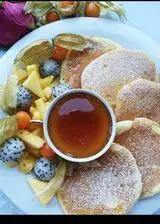 Ricetta Pancakes miele e frutta tropicale 🍍
