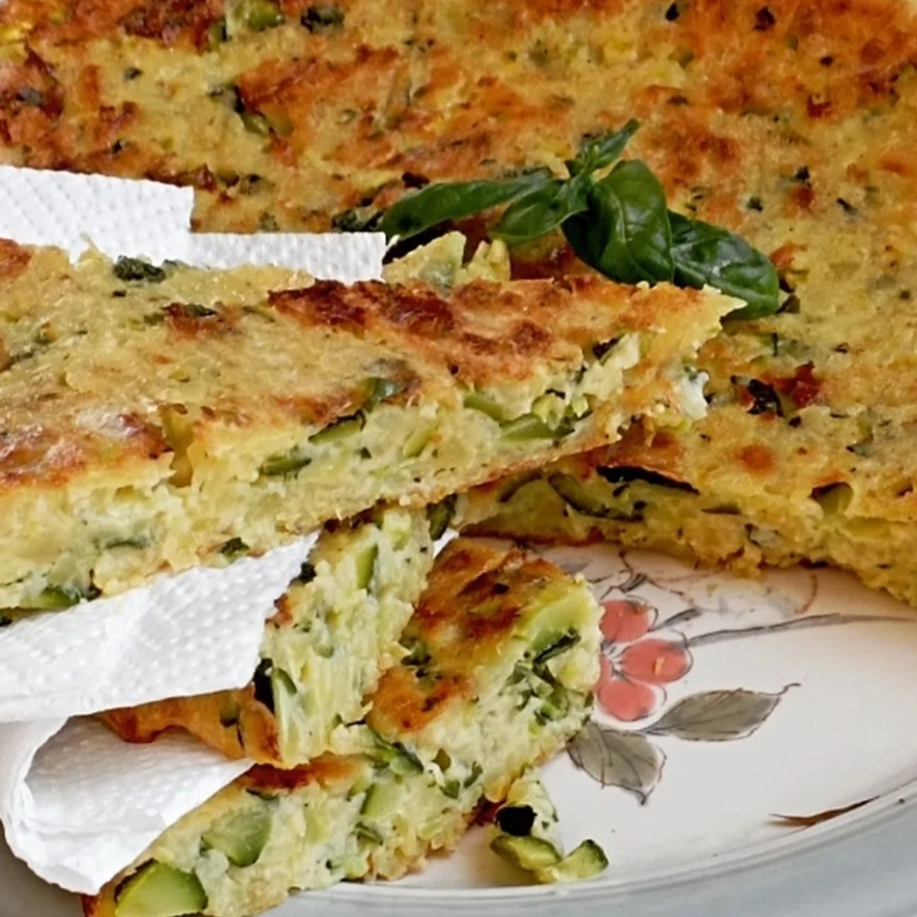 Schiacciata di patate e zucchine