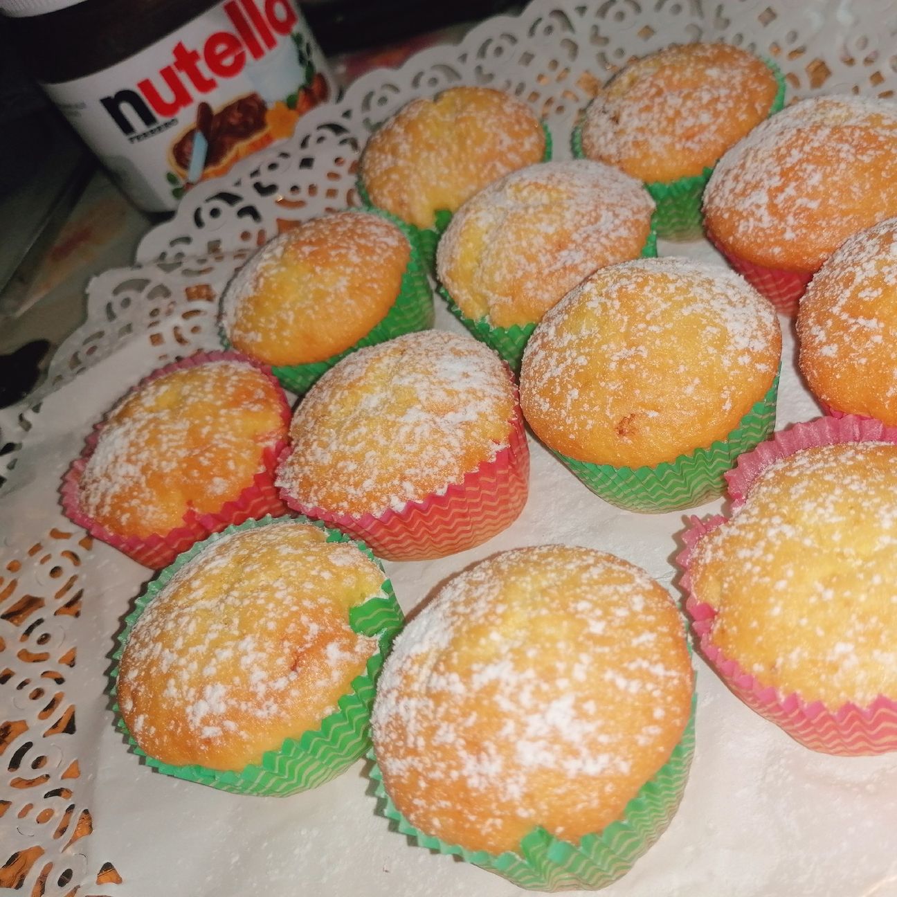 Soffici Muffin alla nutella