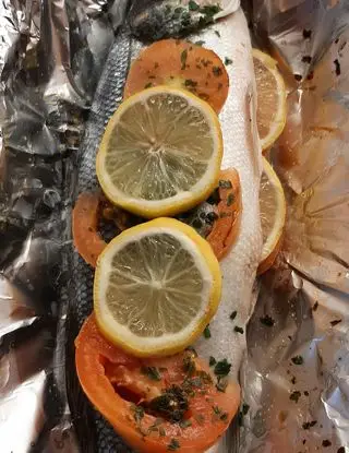 Ricetta Branzino al cartoccio di stef