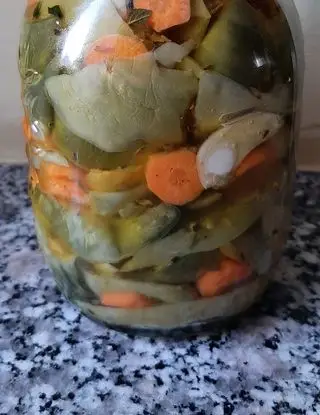 Ricetta Pomodori verdi sott'olio di stef