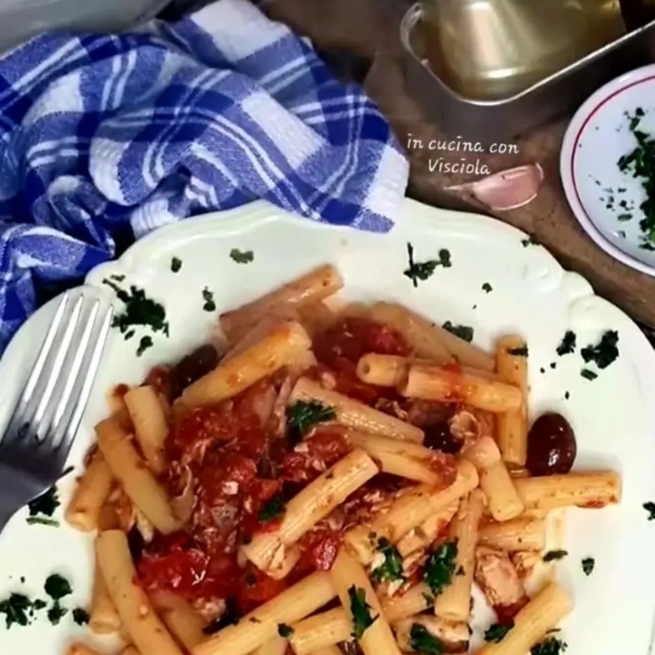 Pasta allo sgombro in scatola