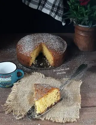 Ricetta Torta paradiso di visciola.versilia