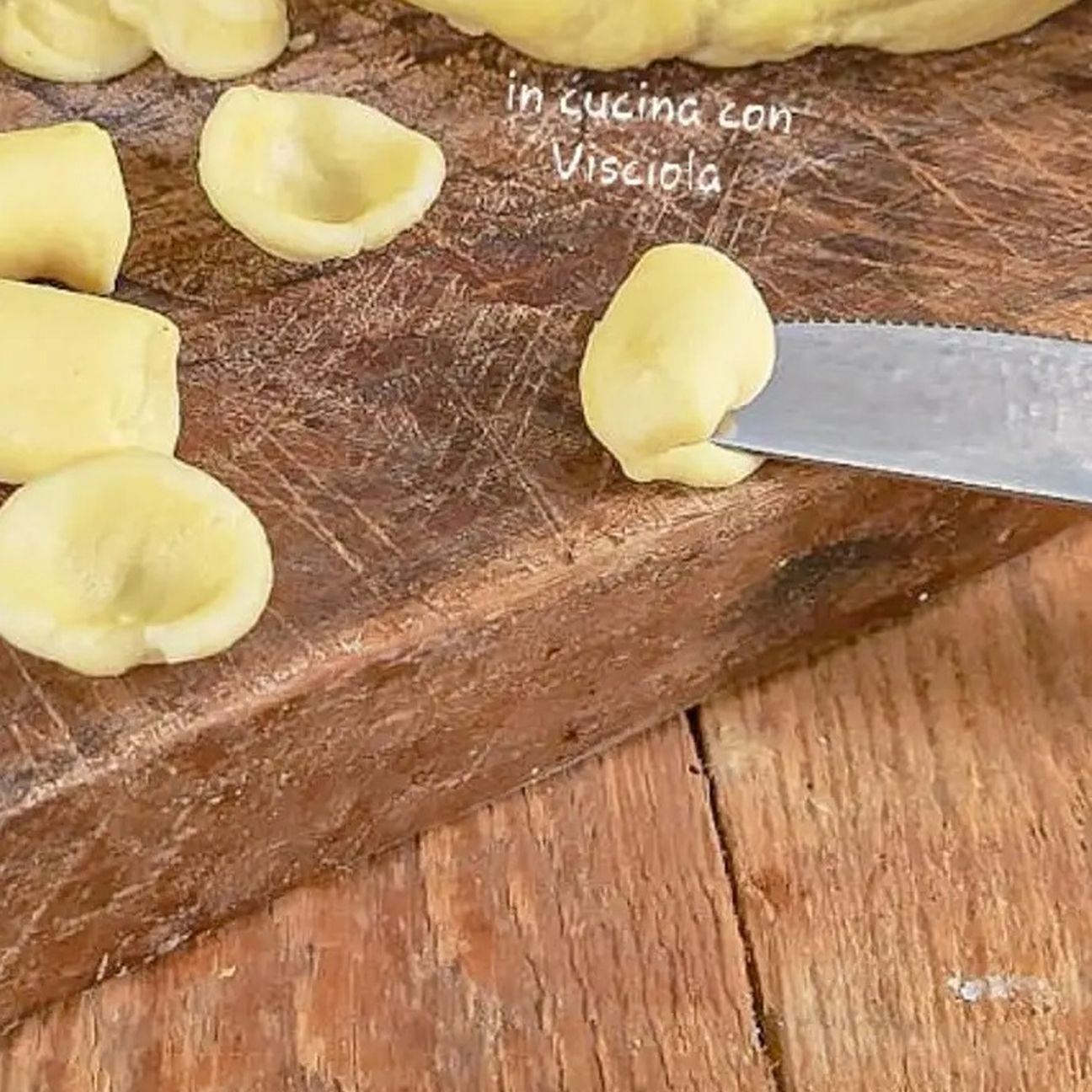Orecchiette fatte a mano