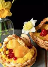 Ricetta Cestini di frutta con crema all'ananas