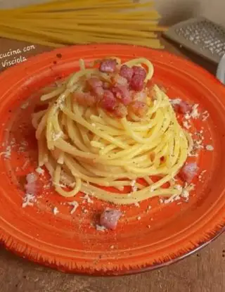 Ricetta Spaghetti alla stallina di visciola.versilia