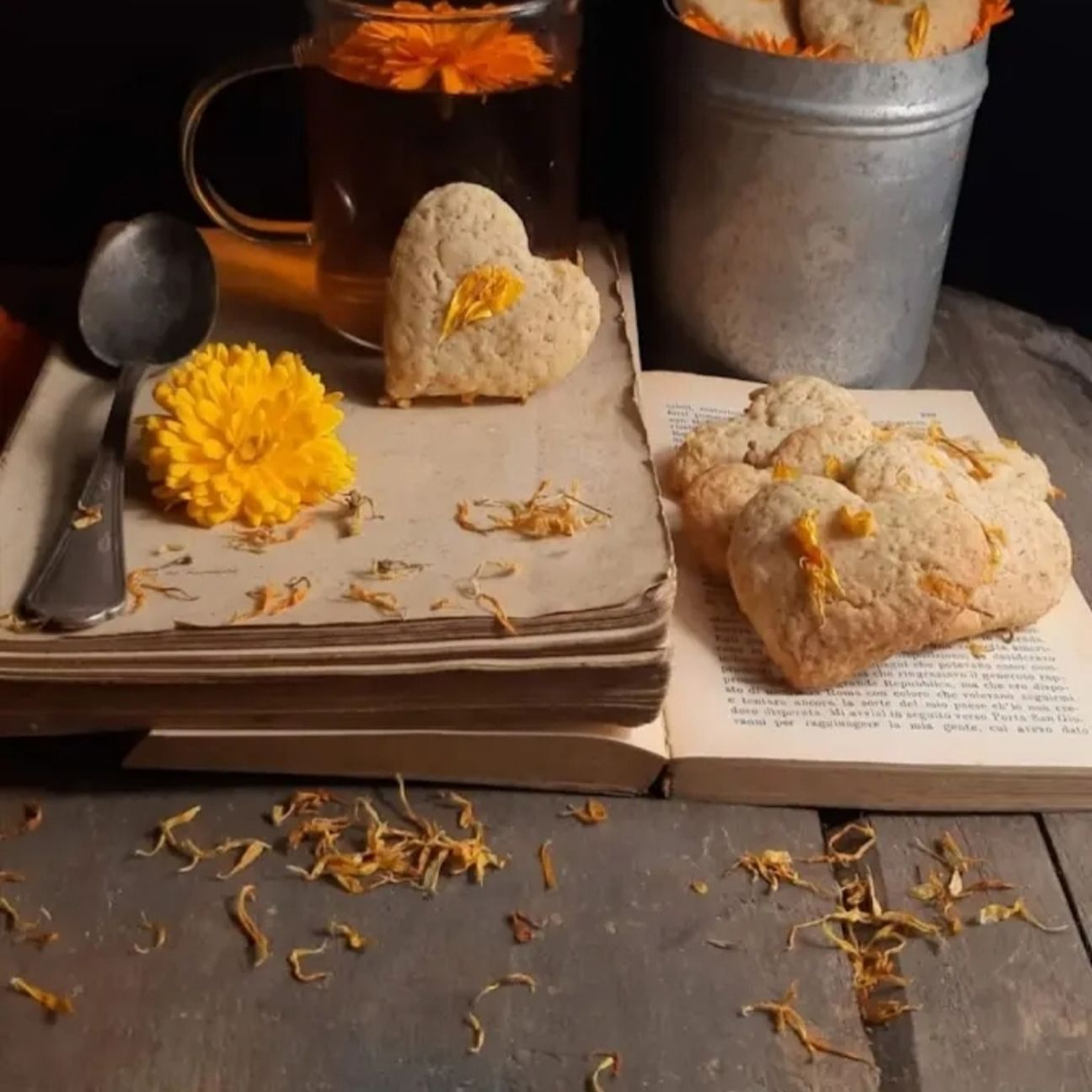 Cuoricini alla Calendula
