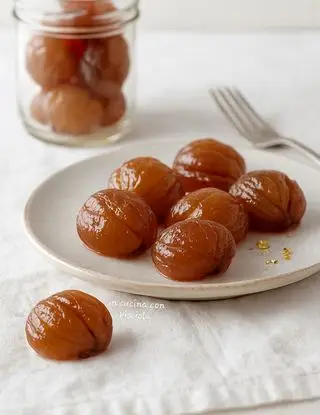 Ricetta Marron Glacé fatti in Casa di visciola.versilia