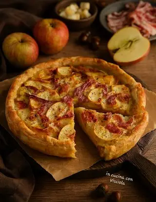 Ricetta Torta salata d autunno di visciola.versilia