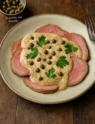 Ricetta Vitello Tonnato alla Maniera Antica (Ricetta Tradizionale Piemontese) di visciola.versilia