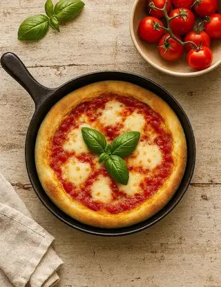Ricetta Pizza al tegamino di visciola.versilia
