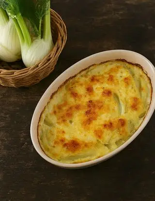 Ricetta Finocchi gratinati di visciola.versilia