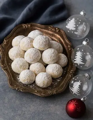 Copertina della ricetta Palle di Neve ( I biscotti delle feste) di visciola.versilia
