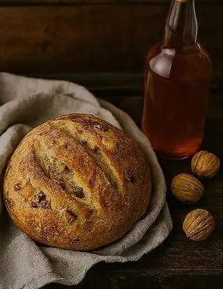 Ricetta Pane al Sidro con mele e noci di visciola.versilia