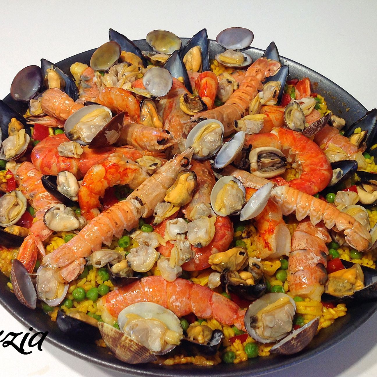 Paella di pesce