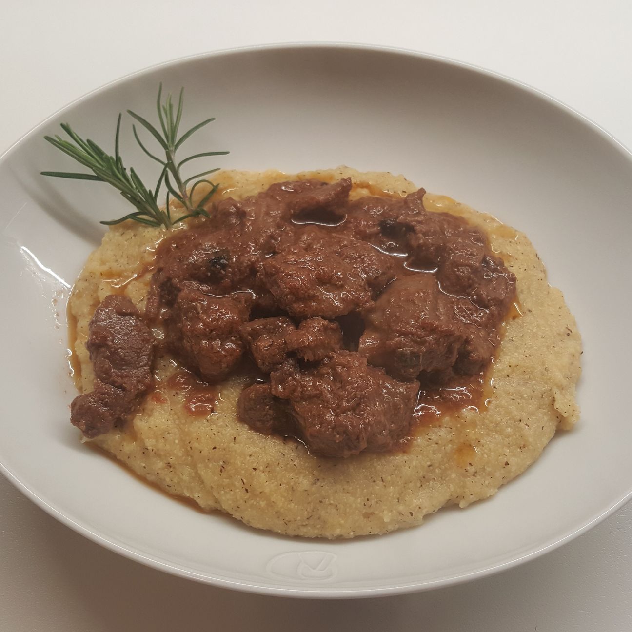 Polenta e cinghiale