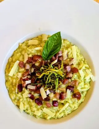 Ricetta Risotto con zucchine basilico e speck di bovienzofabio
