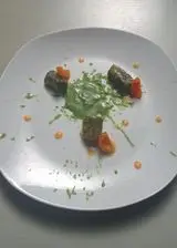 Ricetta Gnocchi di spinaci con pomodorini.