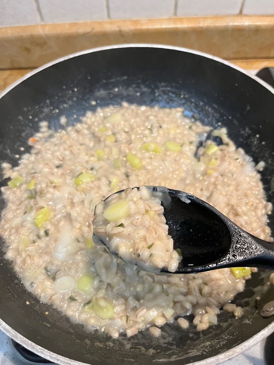 Orzotto al Porro