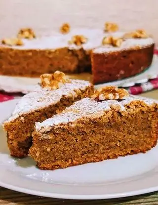 Ricetta Torta di noci e cannella vegan di romina664