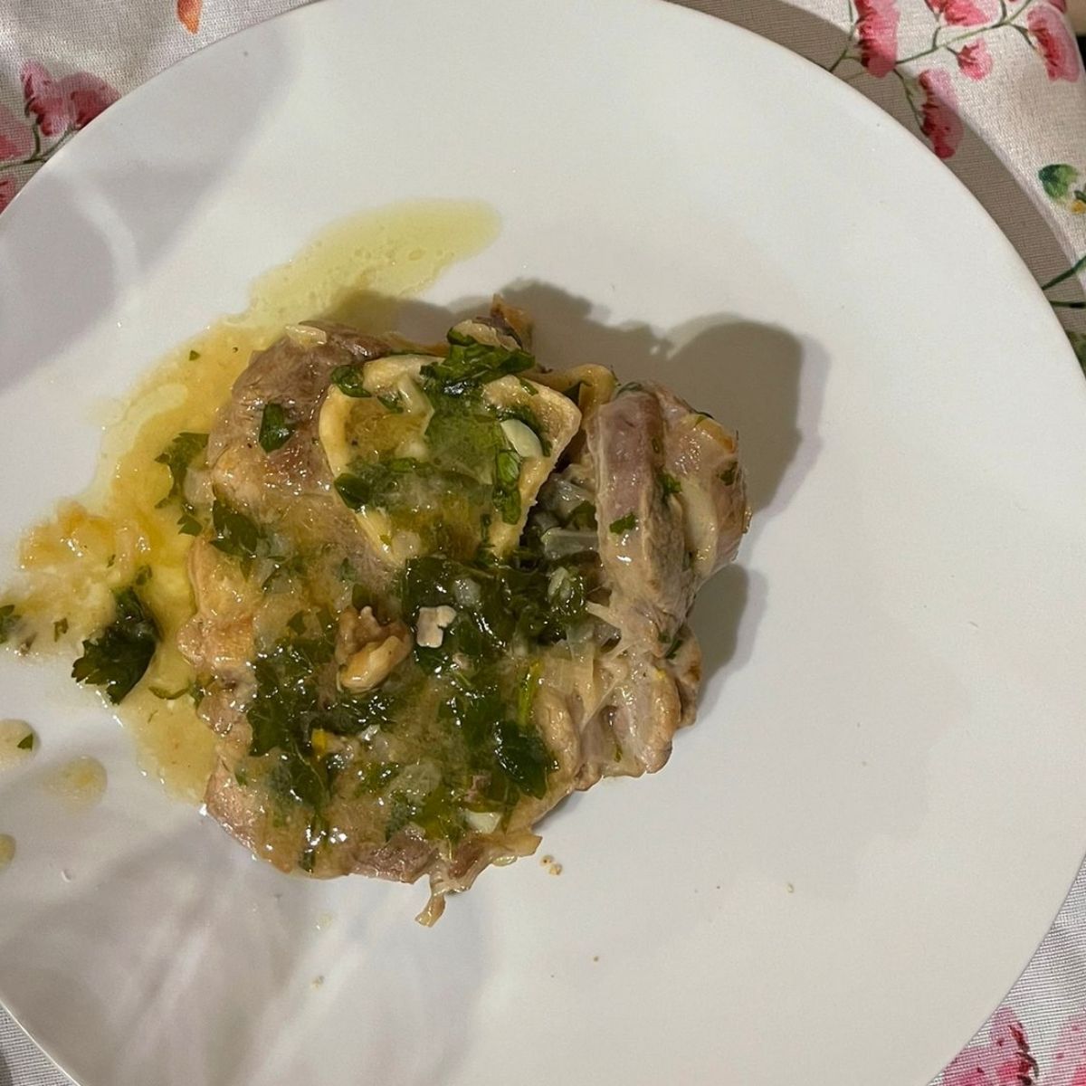 Ossobuco con risotto alla milanese