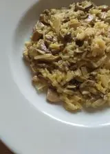 Ricetta Risotto funghi e zafferano