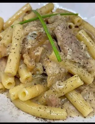 Ricetta Maccheroncini con gorgonzola,tonno e cipolla di tagfooditalia