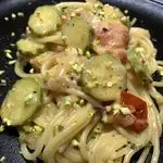 Ricetta Spaghetti in crema di philadelphia con pomodorini e zucchine