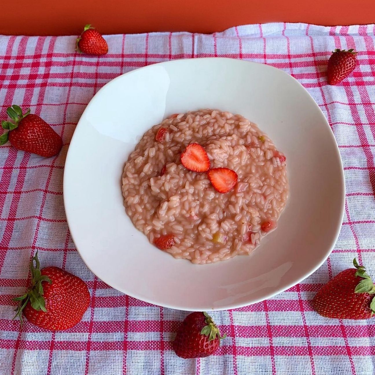 Risotto alle fragole 🍓