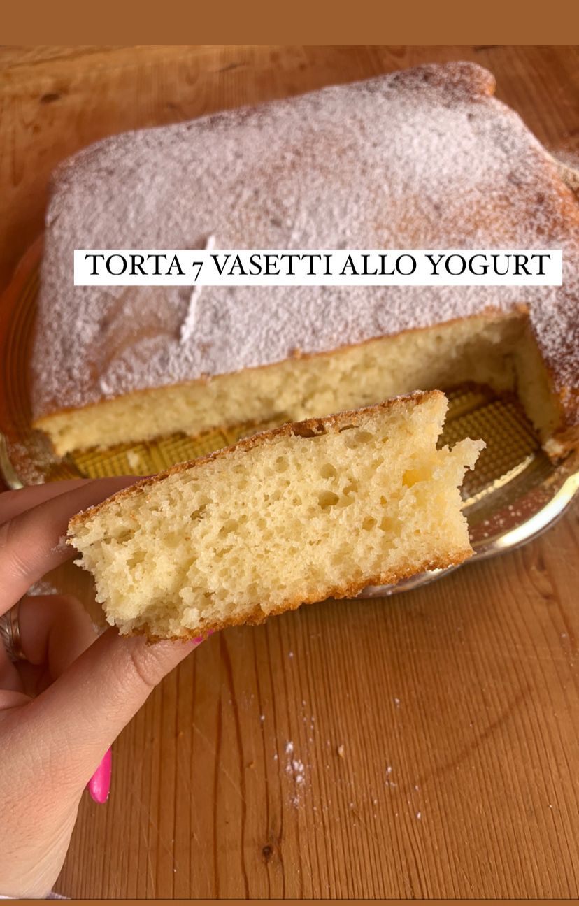 TORTA 7 VASETTI ALLO YOGURT!