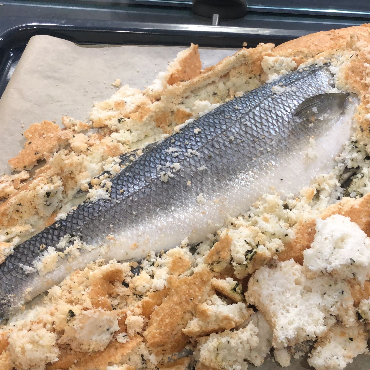 Crostata di spigola