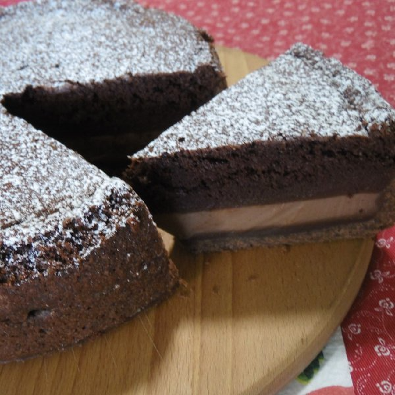 Crostata magica al cioccolato