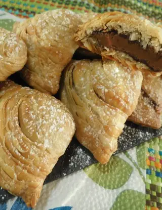 Ricetta Sfogliatelle ricce alla nutella di ricettegustose.it