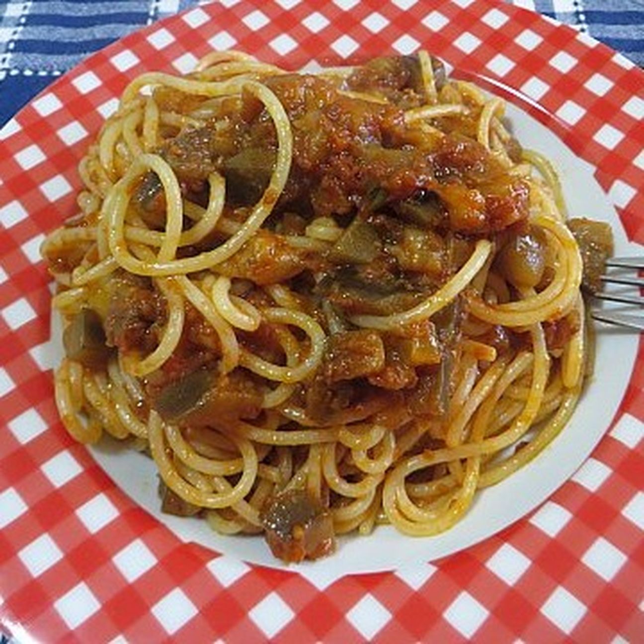 Spaghetti alle melanzane