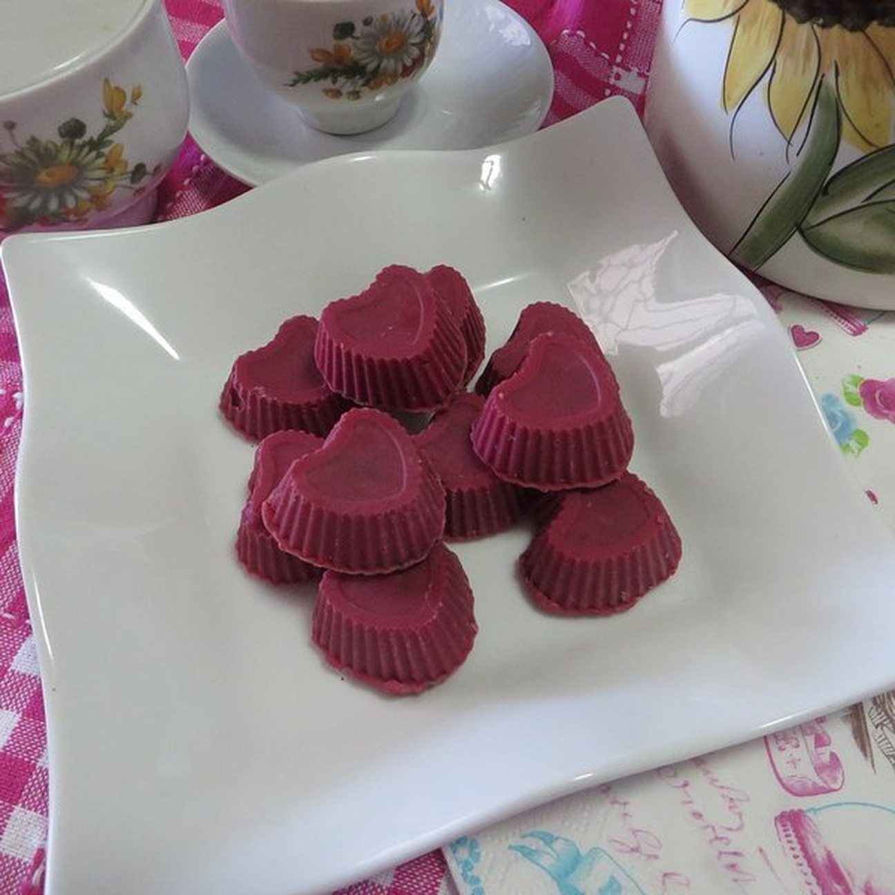 Cioccolatini San Valentino ai frutti rossi