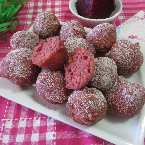 Ricetta castagnole alle noci e rape rosse