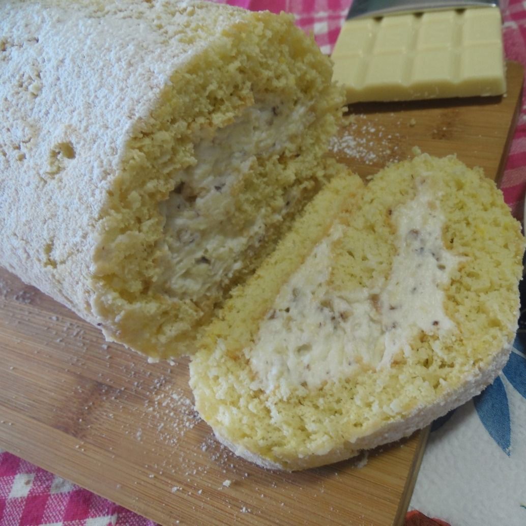 Ricetta rotolo crema raffaello ispirata ai famosi cioccolatini