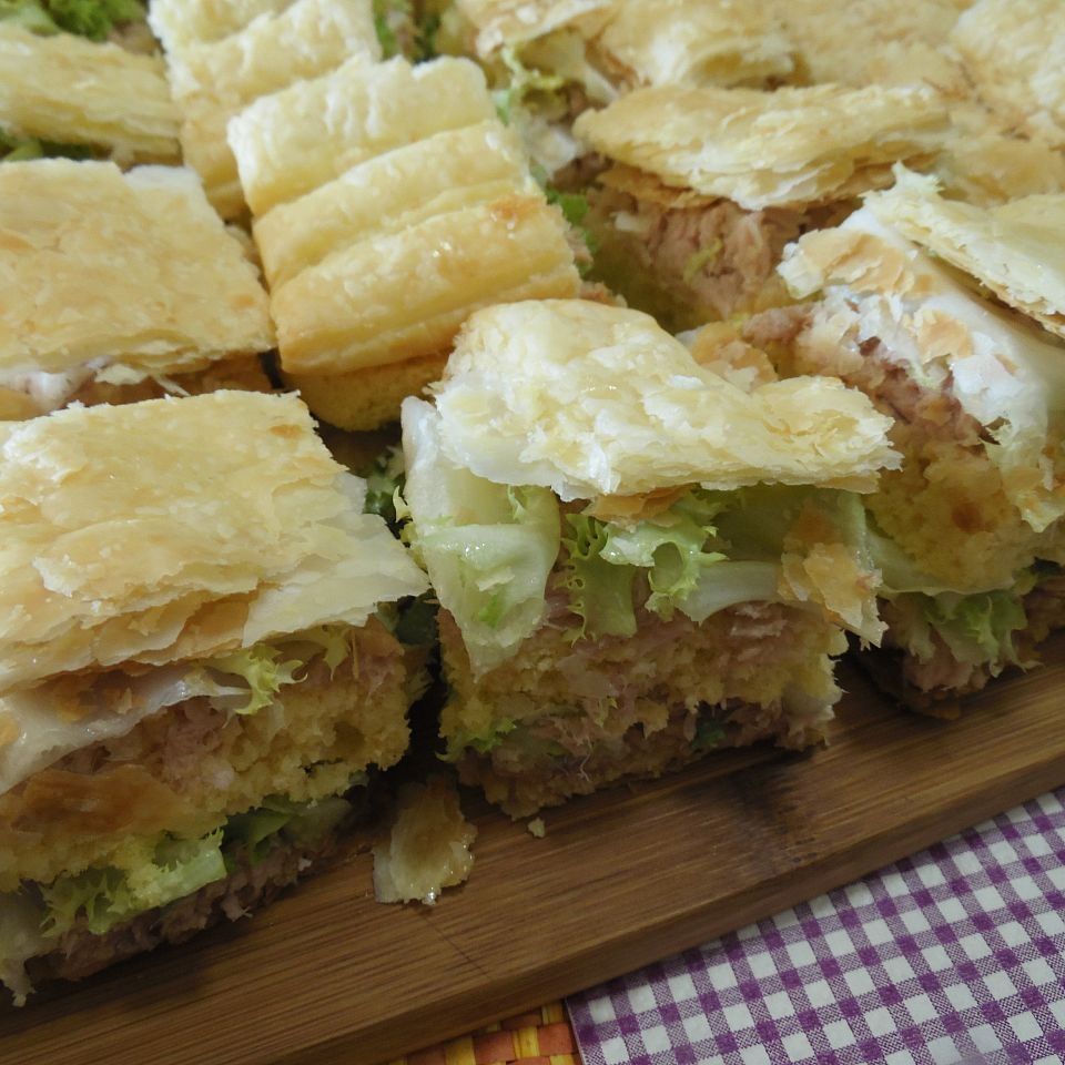 Ricetta diplomatici salati tonno e valeriana