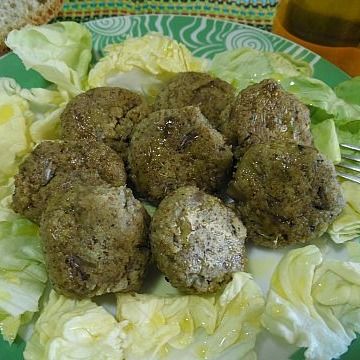 Polpette macinato e carciofi
