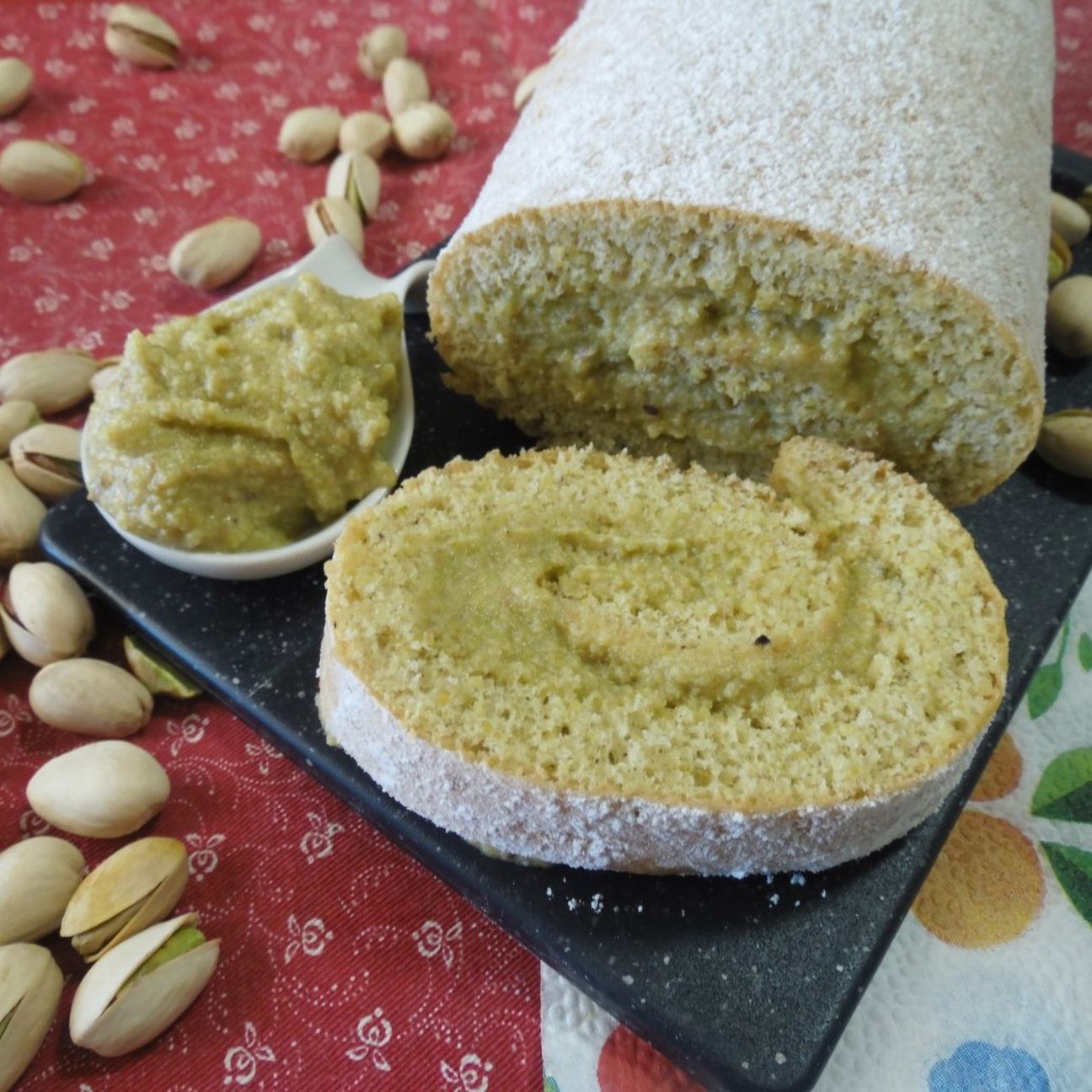 Ricetta rotolo al pistacchio