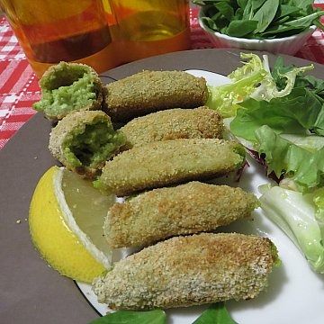 Crocchette patate spinaci e noci di macadamia