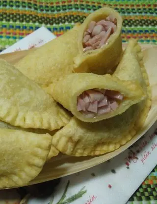 Ricetta Panzerotti di polenta alla mortadella di ricettegustose.it