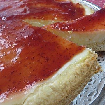 Crostata philadelphia e marmellata