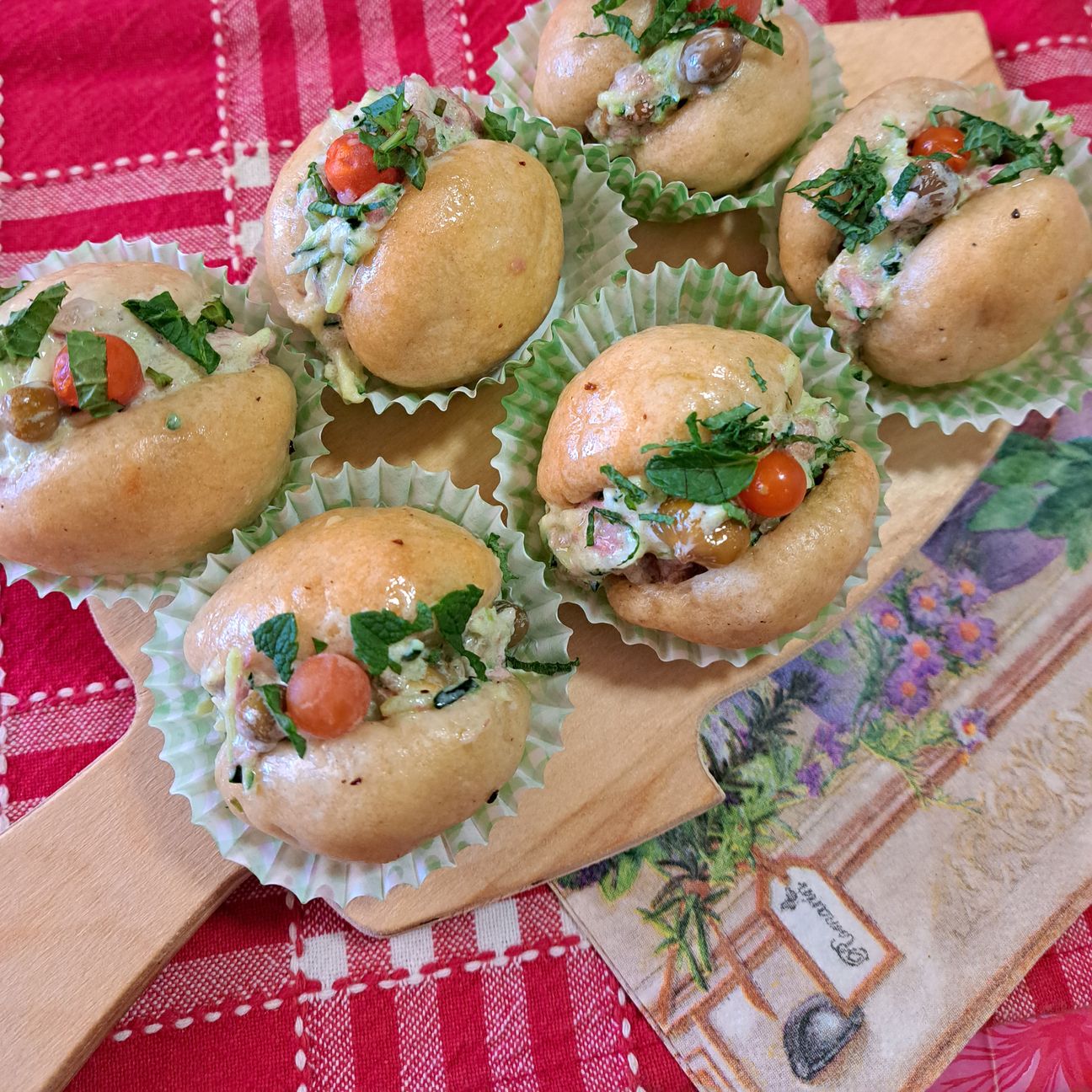 Pesche salate zucchine e simmenthal