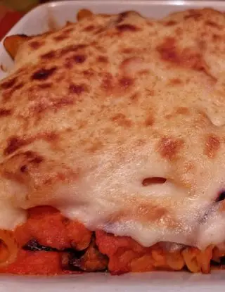 Ricetta Pasta al forno con zucca, radicchio e guanciale di eleonora.costa7