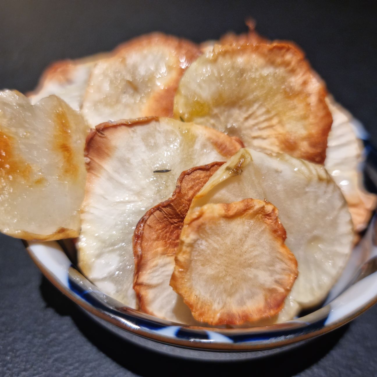 Chips di topinambur