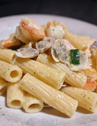 Ricetta Maccheroni con vongole e gamberoni di eleonora.costa7